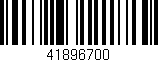 Código de barras (EAN, GTIN, SKU, ISBN): '41896700'