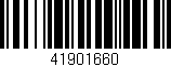 Código de barras (EAN, GTIN, SKU, ISBN): '41901660'
