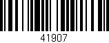 Código de barras (EAN, GTIN, SKU, ISBN): '41907'
