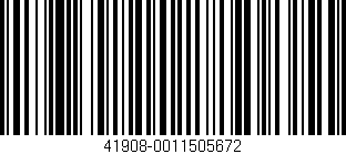 Código de barras (EAN, GTIN, SKU, ISBN): '41908-0011505672'
