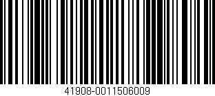 Código de barras (EAN, GTIN, SKU, ISBN): '41908-0011506009'