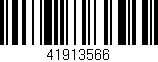 Código de barras (EAN, GTIN, SKU, ISBN): '41913566'