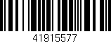 Código de barras (EAN, GTIN, SKU, ISBN): '41915577'