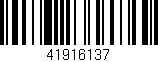 Código de barras (EAN, GTIN, SKU, ISBN): '41916137'