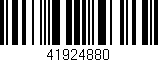 Código de barras (EAN, GTIN, SKU, ISBN): '41924880'