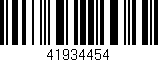 Código de barras (EAN, GTIN, SKU, ISBN): '41934454'