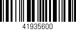 Código de barras (EAN, GTIN, SKU, ISBN): '41935600'
