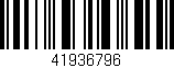 Código de barras (EAN, GTIN, SKU, ISBN): '41936796'