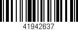 Código de barras (EAN, GTIN, SKU, ISBN): '41942637'