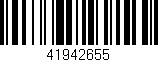 Código de barras (EAN, GTIN, SKU, ISBN): '41942655'