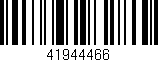 Código de barras (EAN, GTIN, SKU, ISBN): '41944466'