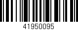 Código de barras (EAN, GTIN, SKU, ISBN): '41950095'