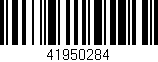 Código de barras (EAN, GTIN, SKU, ISBN): '41950284'