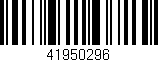 Código de barras (EAN, GTIN, SKU, ISBN): '41950296'