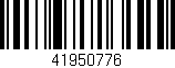 Código de barras (EAN, GTIN, SKU, ISBN): '41950776'