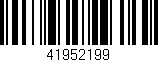 Código de barras (EAN, GTIN, SKU, ISBN): '41952199'