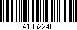 Código de barras (EAN, GTIN, SKU, ISBN): '41952246'