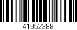 Código de barras (EAN, GTIN, SKU, ISBN): '41952388'