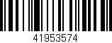 Código de barras (EAN, GTIN, SKU, ISBN): '41953574'