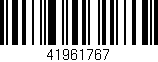 Código de barras (EAN, GTIN, SKU, ISBN): '41961767'