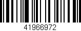 Código de barras (EAN, GTIN, SKU, ISBN): '41966972'