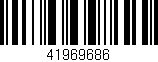 Código de barras (EAN, GTIN, SKU, ISBN): '41969686'