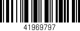 Código de barras (EAN, GTIN, SKU, ISBN): '41969797'
