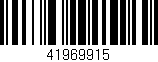 Código de barras (EAN, GTIN, SKU, ISBN): '41969915'