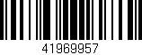 Código de barras (EAN, GTIN, SKU, ISBN): '41969957'