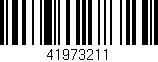 Código de barras (EAN, GTIN, SKU, ISBN): '41973211'