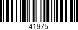 Código de barras (EAN, GTIN, SKU, ISBN): '41975'