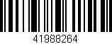 Código de barras (EAN, GTIN, SKU, ISBN): '41988264'