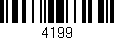 Código de barras (EAN, GTIN, SKU, ISBN): '4199'