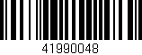 Código de barras (EAN, GTIN, SKU, ISBN): '41990048'
