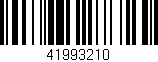 Código de barras (EAN, GTIN, SKU, ISBN): '41993210'