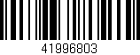 Código de barras (EAN, GTIN, SKU, ISBN): '41996803'