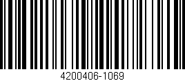 Código de barras (EAN, GTIN, SKU, ISBN): '4200406-1069'