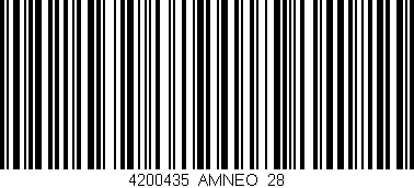 Código de barras (EAN, GTIN, SKU, ISBN): '4200435/AMNEO_28'