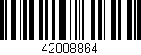 Código de barras (EAN, GTIN, SKU, ISBN): '42008864'