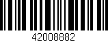 Código de barras (EAN, GTIN, SKU, ISBN): '42008882'