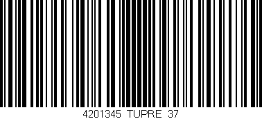 Código de barras (EAN, GTIN, SKU, ISBN): '4201345/TUPRE_37'