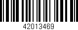 Código de barras (EAN, GTIN, SKU, ISBN): '42013469'