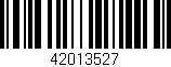 Código de barras (EAN, GTIN, SKU, ISBN): '42013527'
