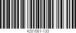 Código de barras (EAN, GTIN, SKU, ISBN): '4201561-133'