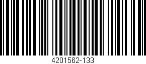 Código de barras (EAN, GTIN, SKU, ISBN): '4201562-133'