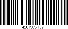 Código de barras (EAN, GTIN, SKU, ISBN): '4201565-1591'