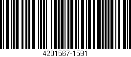 Código de barras (EAN, GTIN, SKU, ISBN): '4201567-1591'