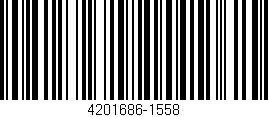 Código de barras (EAN, GTIN, SKU, ISBN): '4201686-1558'