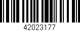 Código de barras (EAN, GTIN, SKU, ISBN): '42023177'