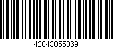 Código de barras (EAN, GTIN, SKU, ISBN): '42043055069'